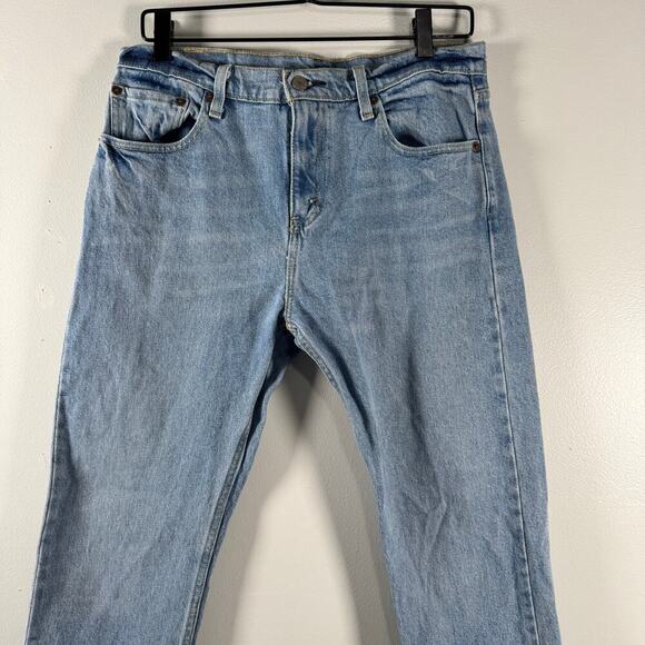 Vintage Levi's 512 Women's High Rise Tapered Straight Leg Jeans Y2K 90s 30x32 - Picture 2 of 11